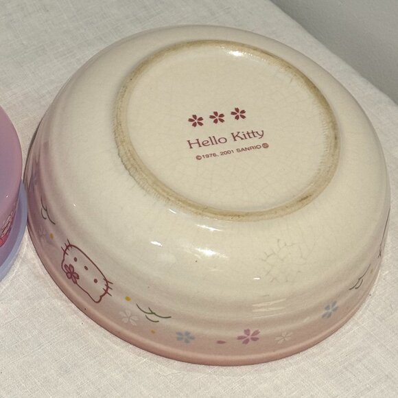Hello Kitty Bowl & My Melody Tupperware – Sanrio Kawaii Kitchen Set Dining Cook - Picture 3 of 4
